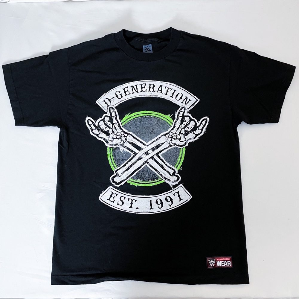 WWE Authentic DX Degeneration X Adult T-Shirt Tee